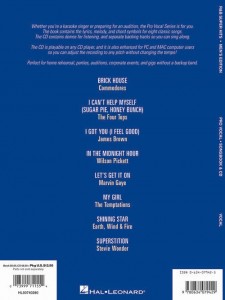 Pro Vocal: R&B Super Hits Volume 6 (book/CD sing-along)