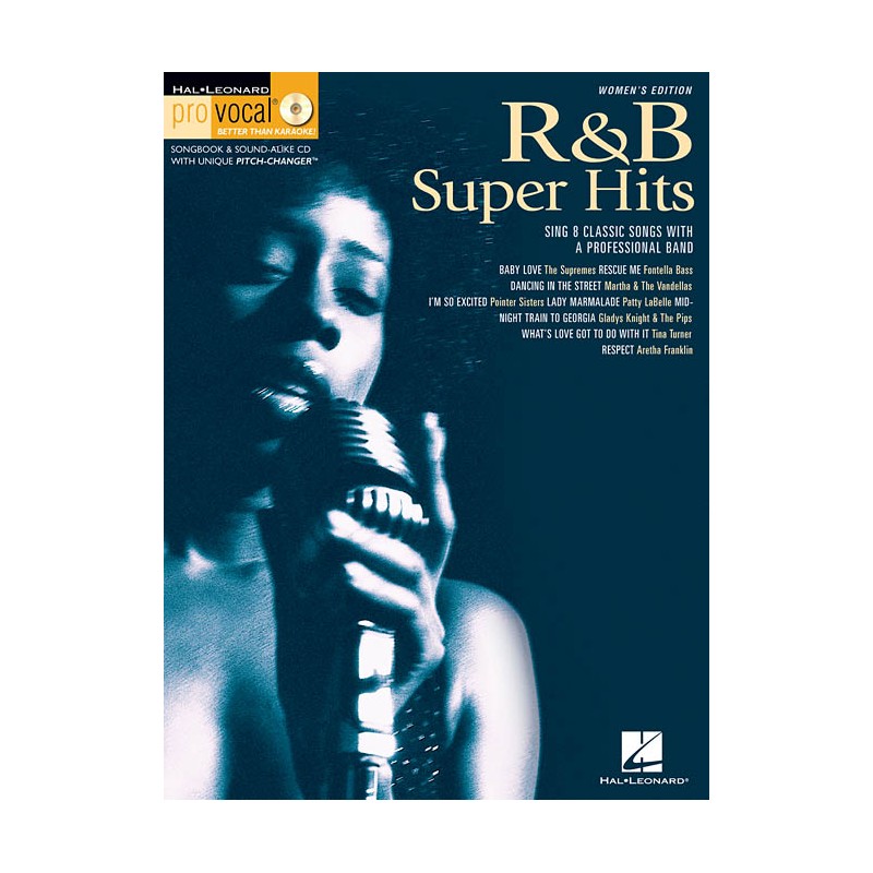 Pro Vocal: R&B Super Hits Volume 7 (book/CD sing-along)