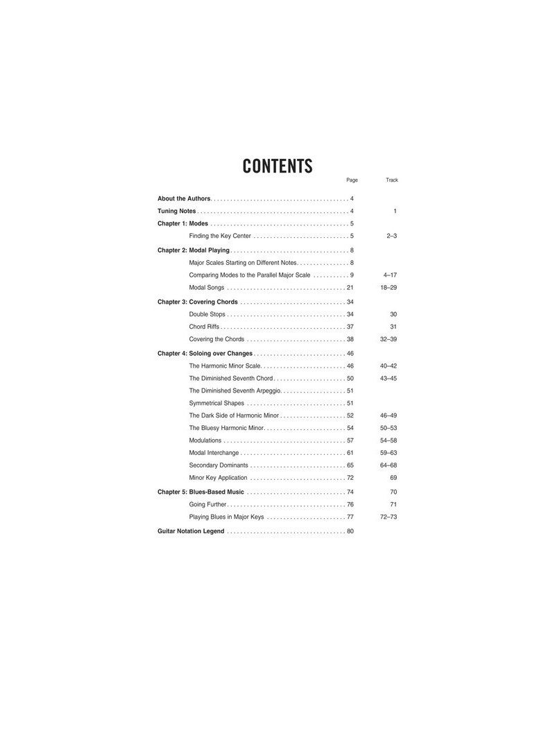 Rock Lead Performance (book/CD)