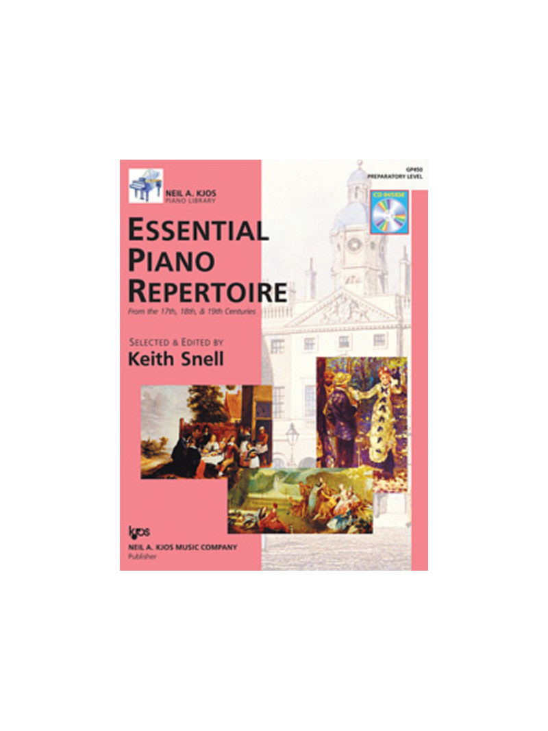 Essential Piano Repertoire - Preparatory Level (book/CD)