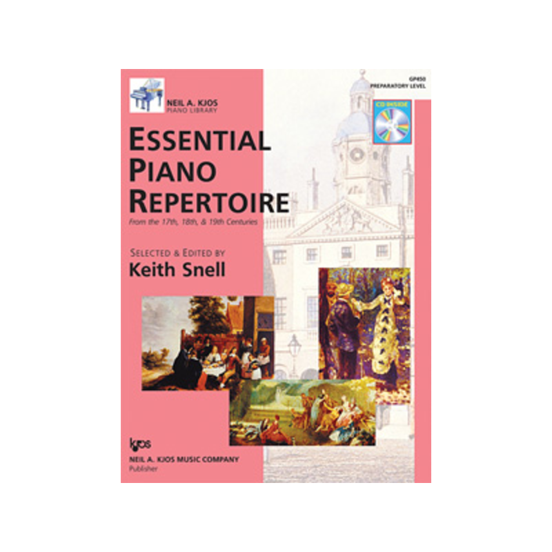 Essential Piano Repertoire - Preparatory Level (book/CD)