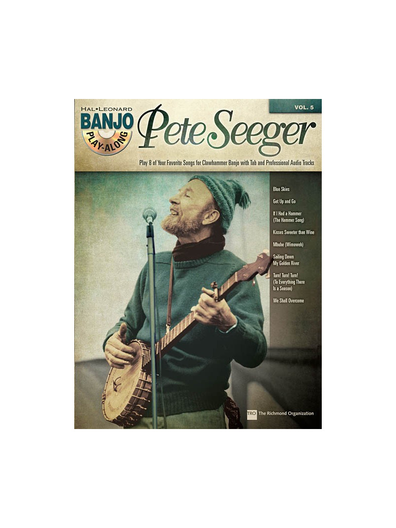 Pete Seeger: Banjo Play-Along Volume 5 (book/CD)
