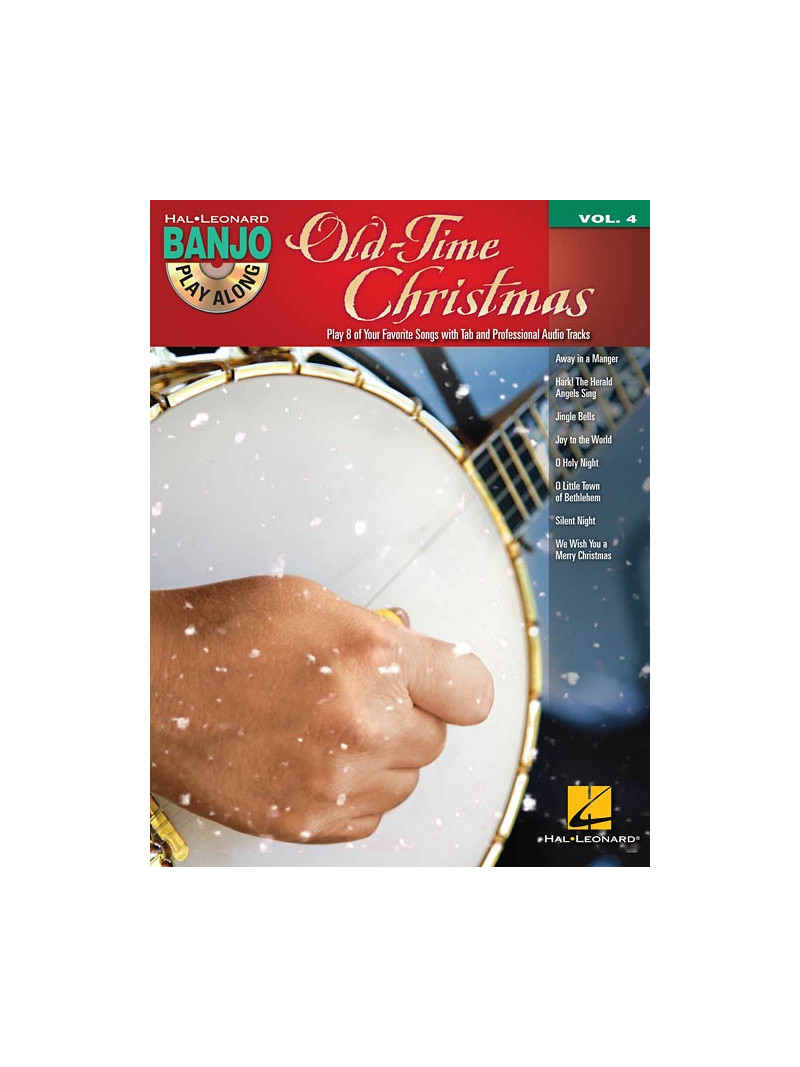 Old-Time Christmas: Banjo Play-Along Volume 4 (book/CD)