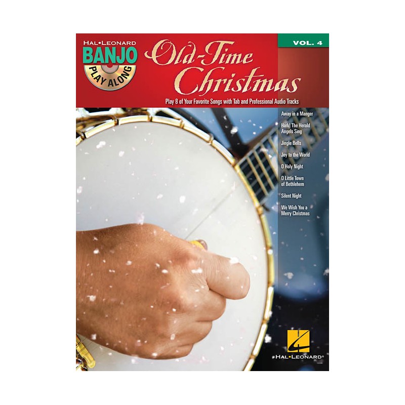 Old-Time Christmas: Banjo Play-Along Volume 4 (book/CD)