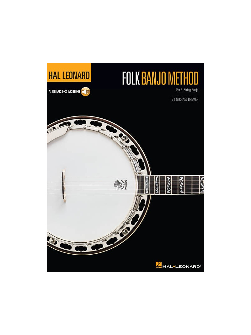 Hal Leonard Folk Banjo Method (book/Softcover Audio Online)
