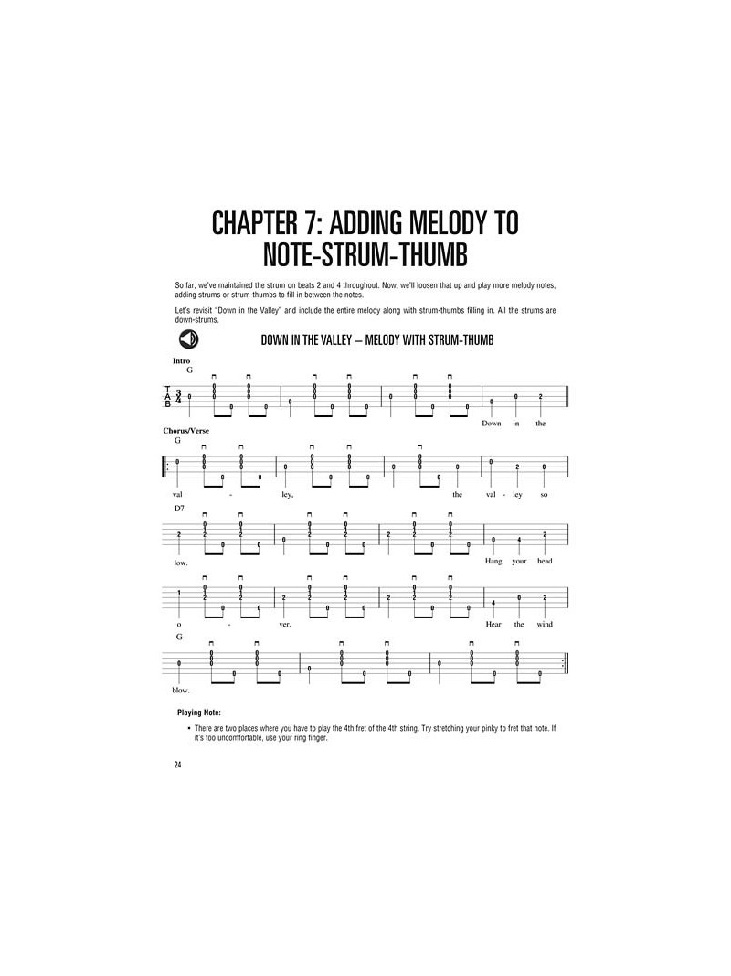 Hal Leonard Folk Banjo Method (book/Softcover Audio Online)