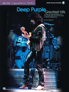 Deep Purple – Signature Licks Greatest Hits Guitar (libro/CD)
