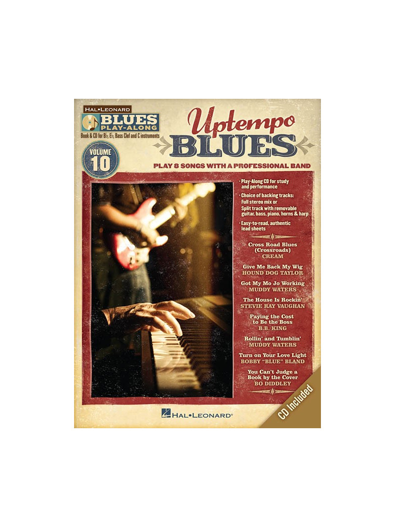 Blues Play-Along Volume 10: Uptempo Blues (book/CD)