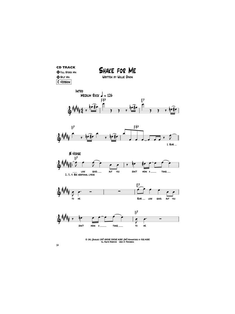 Blues Play-Along Volume 7: Howlin' Wolf (book/CD)