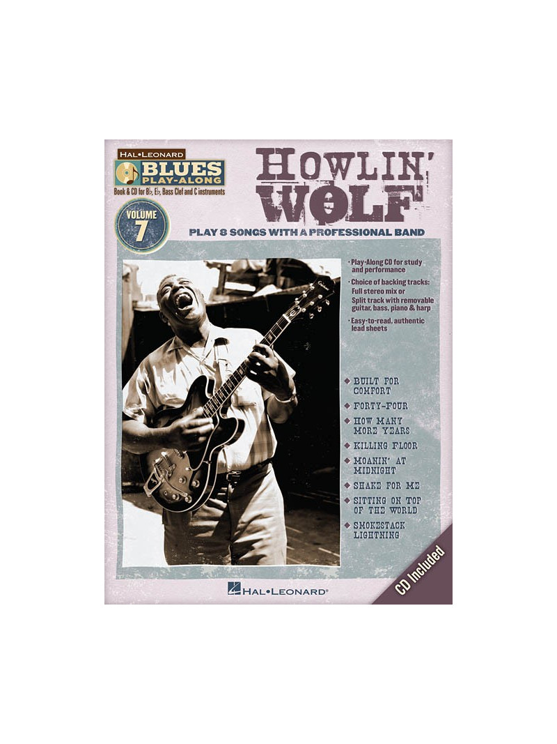 Blues Play-Along Volume 7: Howlin' Wolf (book/CD)