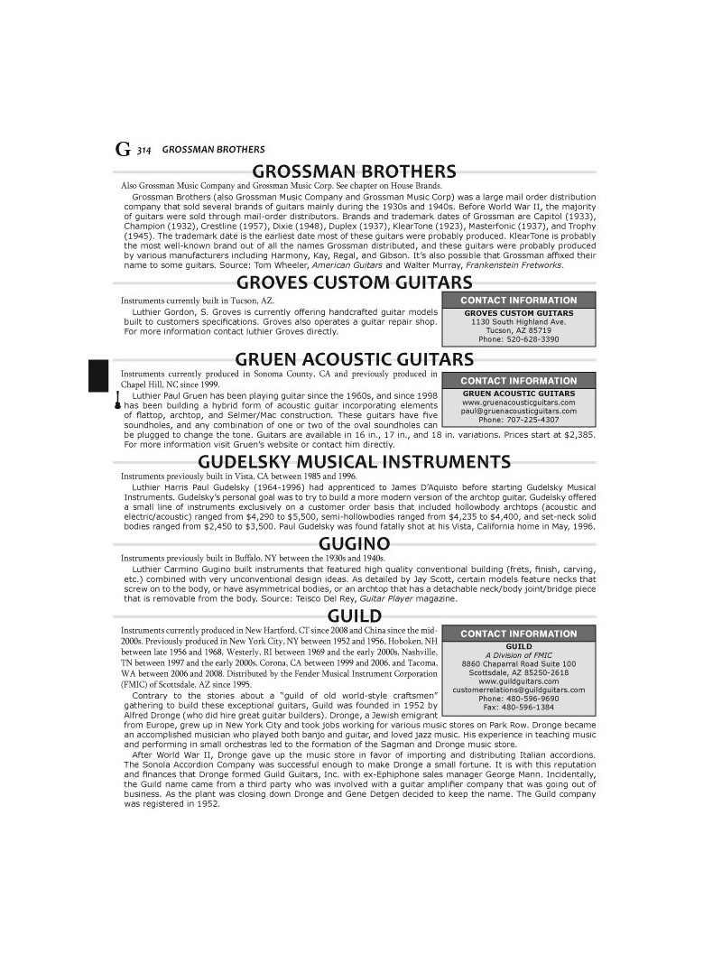 Blue Book of Acoustic Guitars, 12th Edition (book/CD)