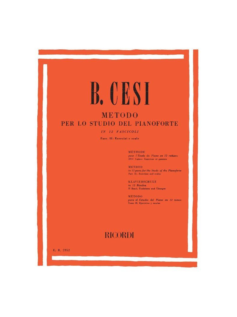 Metodo per lo studio del pianoforte - Fasc. II