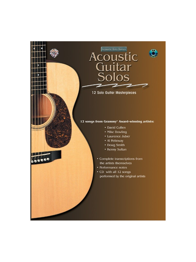 Acoustic Masterclass: Acoustic Guitar Solos (Book/CD)