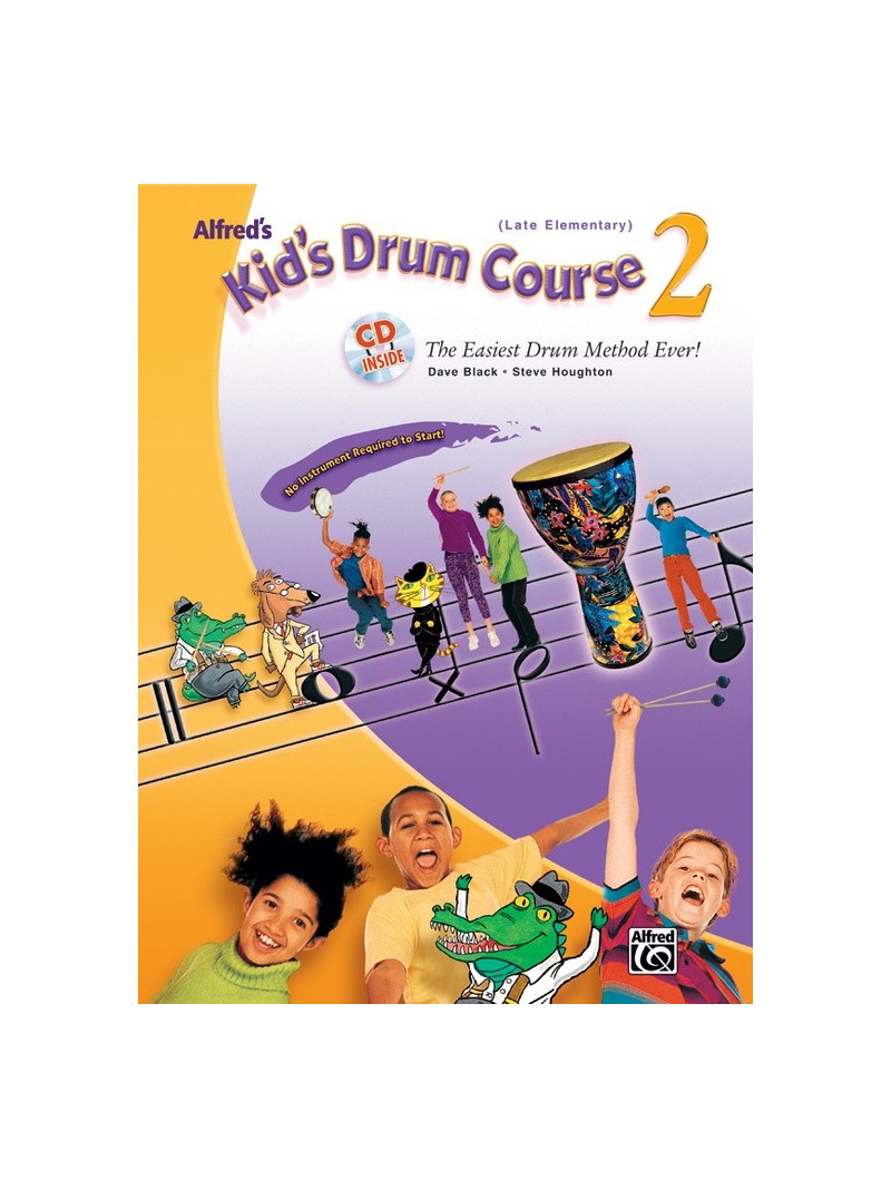 Alfred's Kid's Drum Course 2 (book/CD)