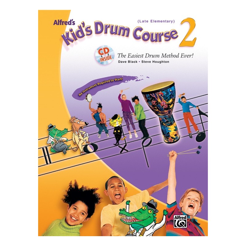 Alfred's Kid's Drum Course 2 (book/CD)
