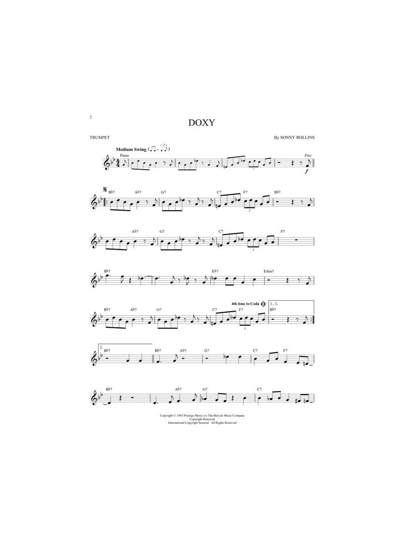 Jazz Classics - Instrumental Play-Along for Trumpet (Book/Audio Online)