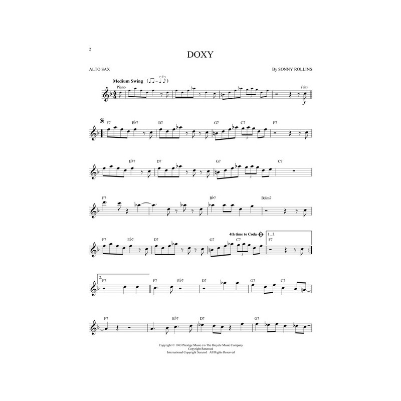 Jazz Classics Instrumental PlayAlong for Alto Sax