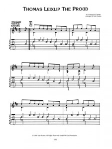 Anthology of O'Carolan Music for Fingerstyle Guitar (Book/Online Audio)