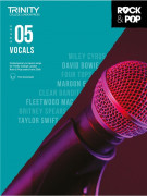 Rock & Pop Exams: Vocals Grade 5 from 2018 (book/download)
