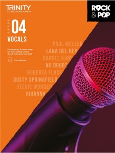 Rock & Pop Exams: Vocals Grade 4 from 2018 (book/download)