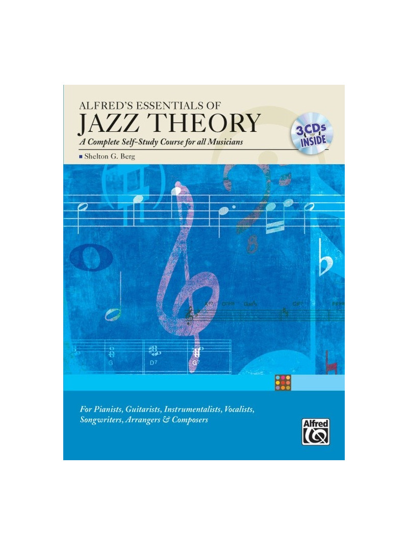 Alfred's Essentials of Jazz Theory, Self Study (book/3 CD)