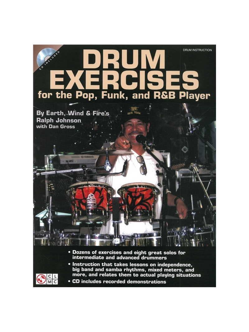 Drum Exercises for thr Pop, Funk and R&B Player (book/CD)