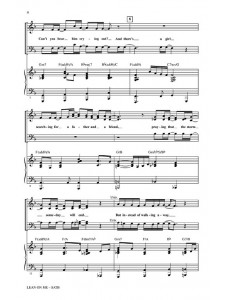 Lean On Me (SATB)