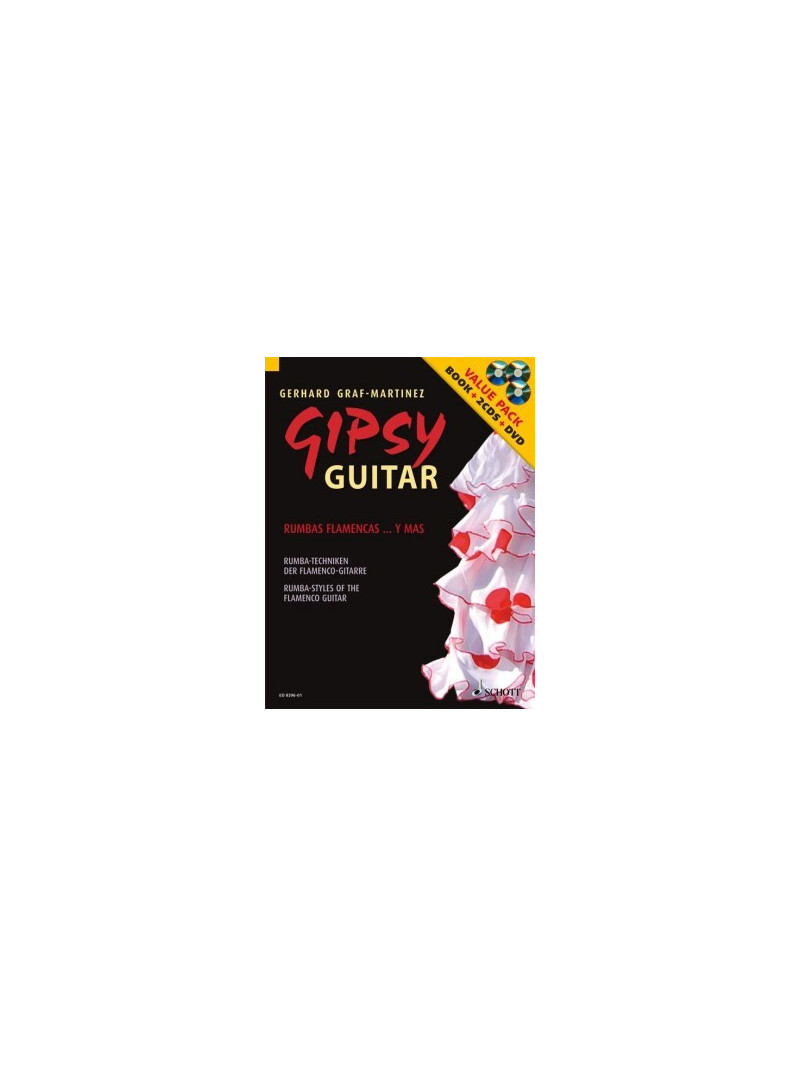 Gipsy Guitar: Rumba, Flamencas...Y Mas (book/2 CD/ DVD)