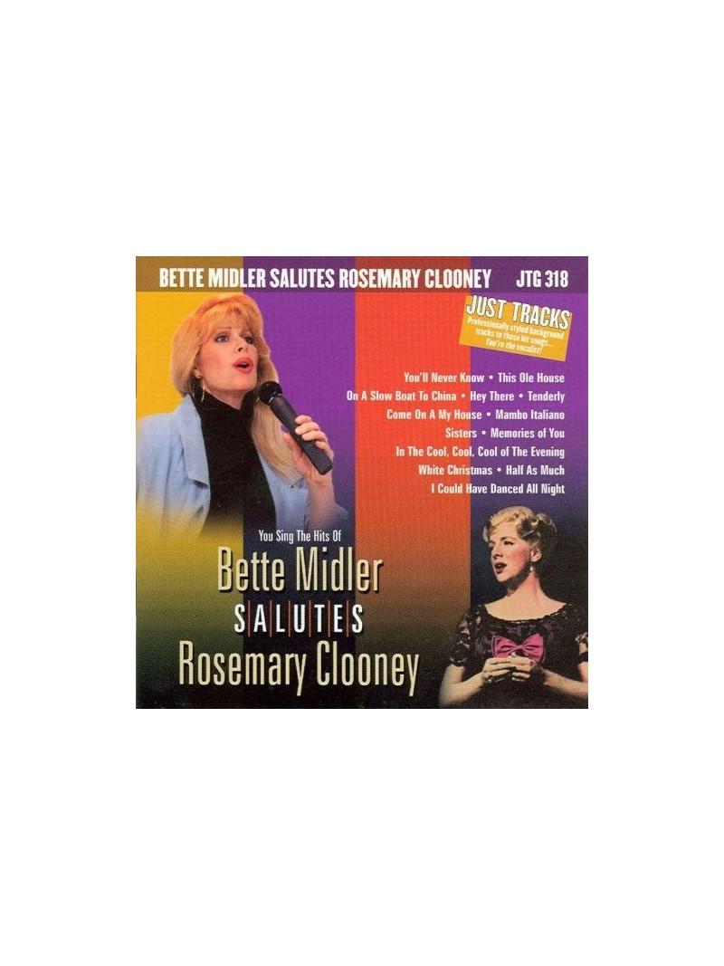 Bette Midler Salutes Rosemary Clooney (CD sing-along)