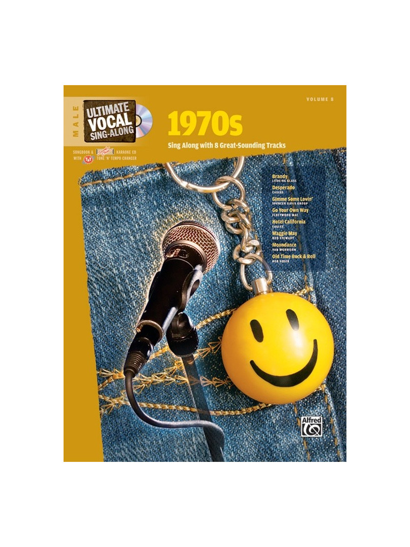 1970s: Ultimate Vocal Sing-Along Male Voice (book/CD)