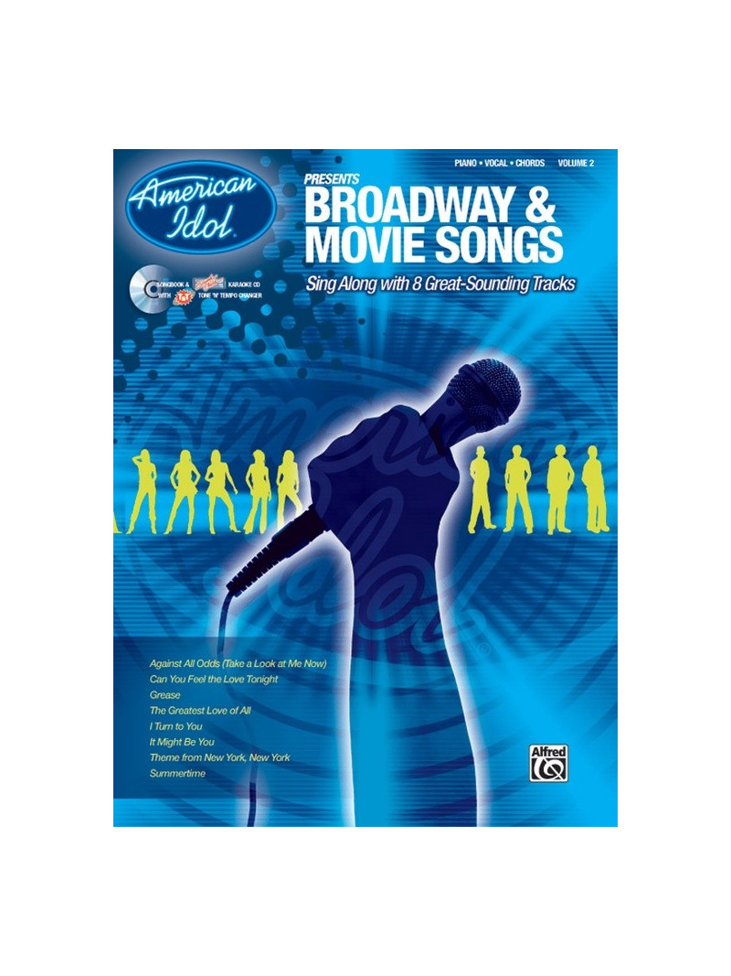American Idol: Broadway & Movie Songs (book/CD sing-along)