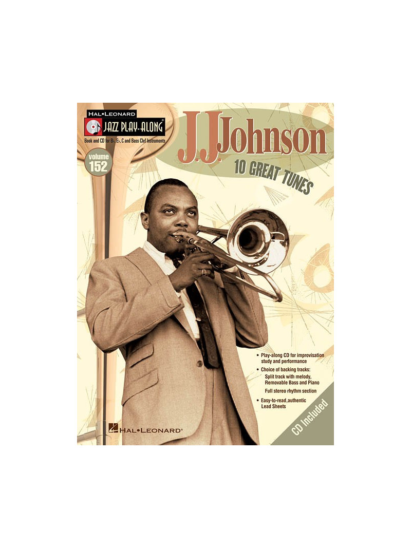 Jazz Play-Along Volume 152: J.J.Johnson (Book/CD)