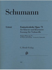 Fantasy Pieces op. 73 for Piano and Clarinet (Violoncello)