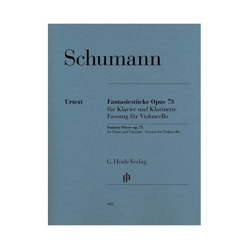 Robert Schumann: Fantasy Pieces Op. 73 (Violoncello)