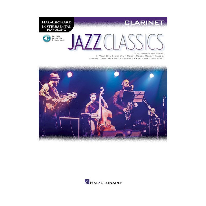 Jazz Classics - Instrumental Play-Along for Clatinet (Book/Audio Online)n