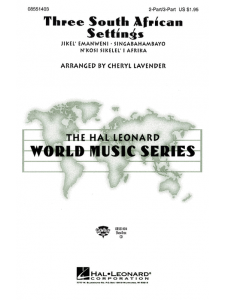 Three South African Settings (choral 3-Part)