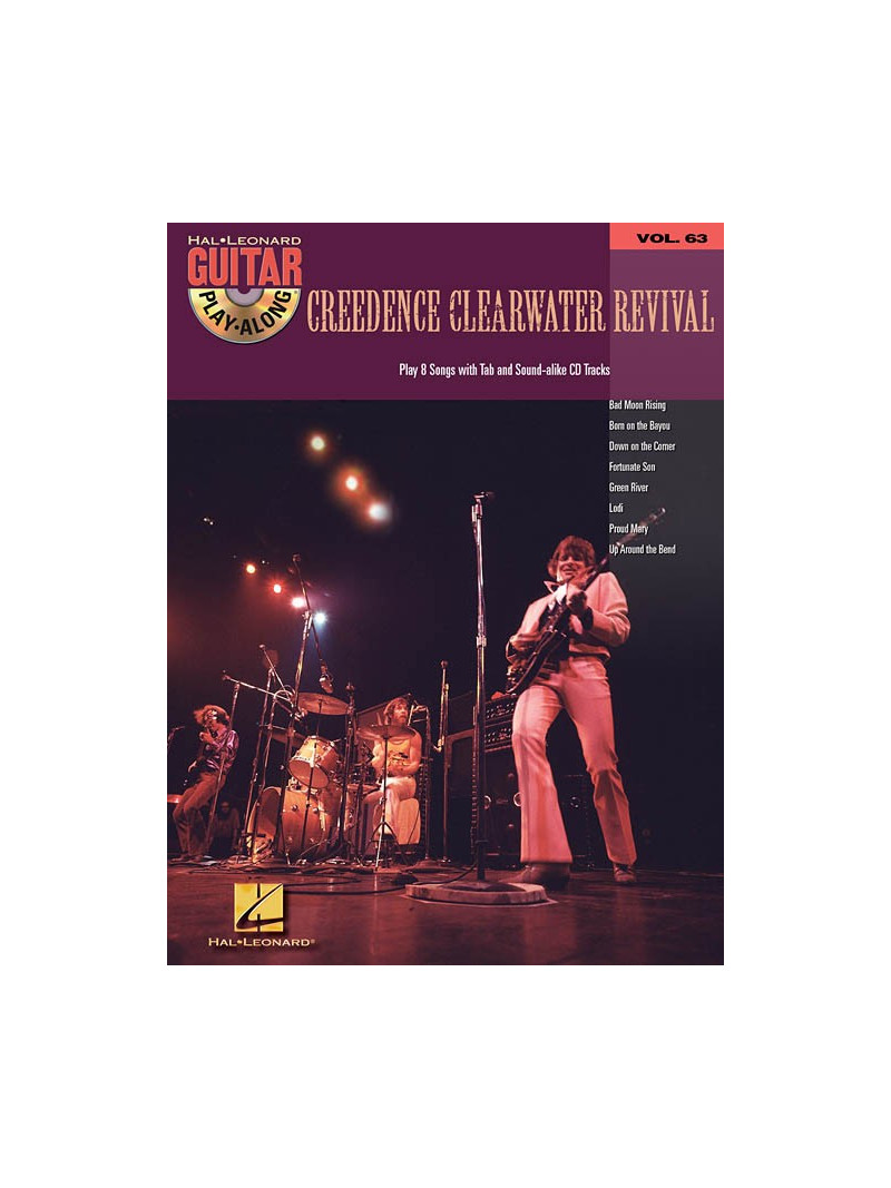 Guitar Play-Along volume 63: Creedence Clearwater Revival (book/CD)