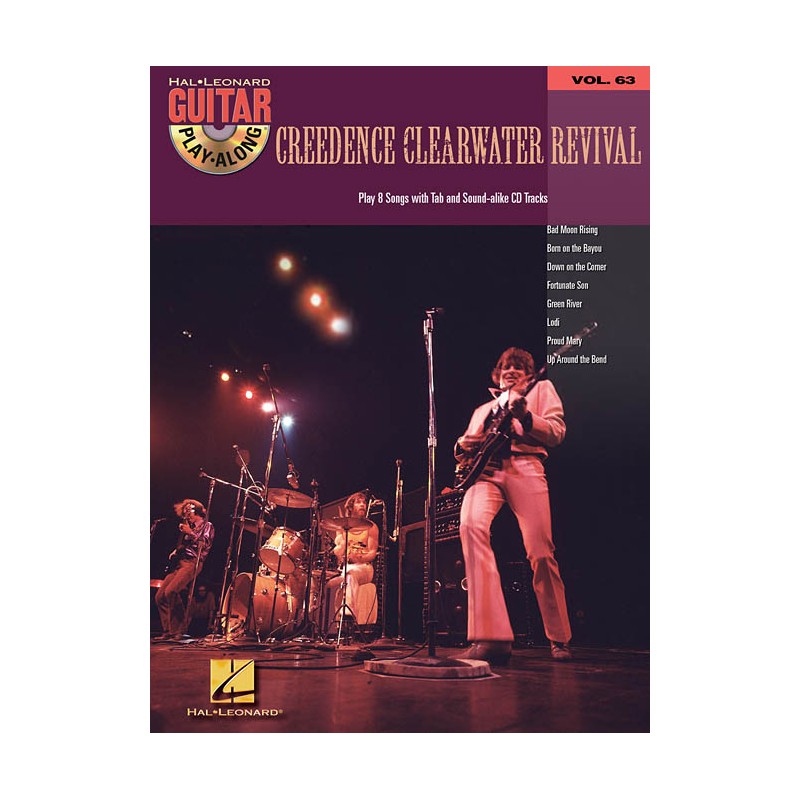 Guitar Play-Along volume 63: Creedence Clearwater Revival (book/Audio Online)