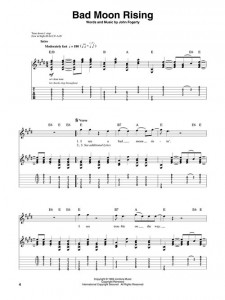 Guitar Play-Along volume 63: Creedence Clearwater Revival (book/CD)