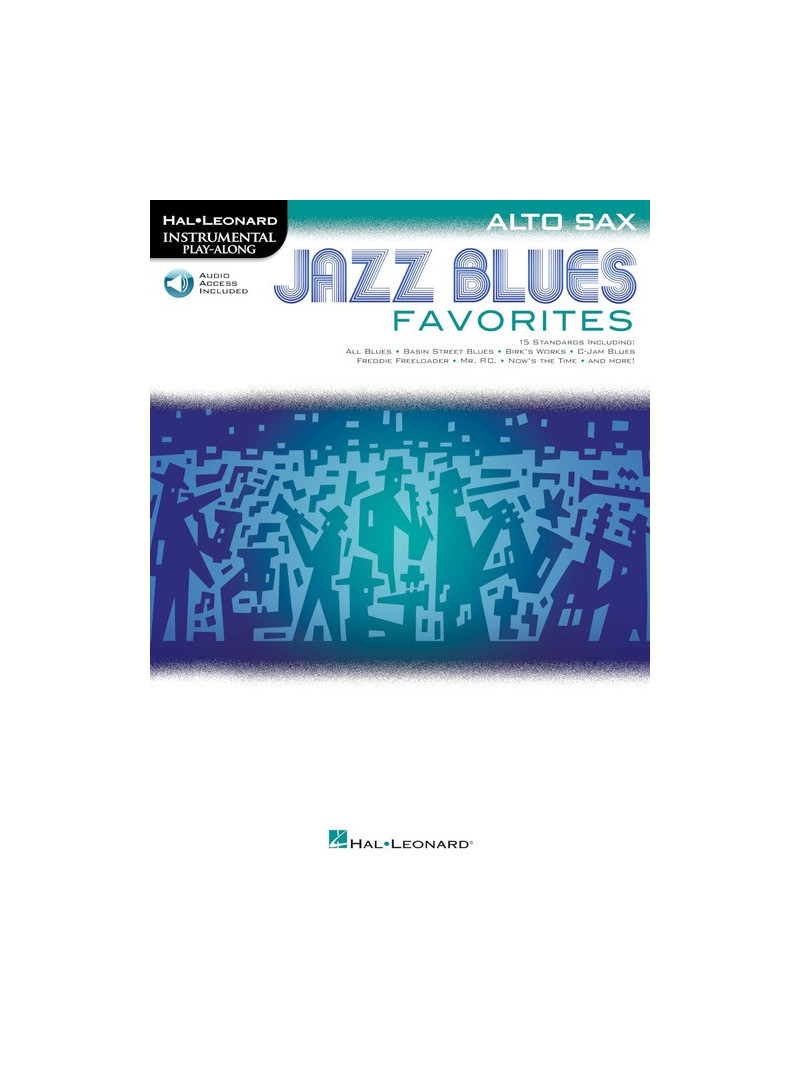 Jazz Blues Favorites: Alto Sax (book/Audio Online)