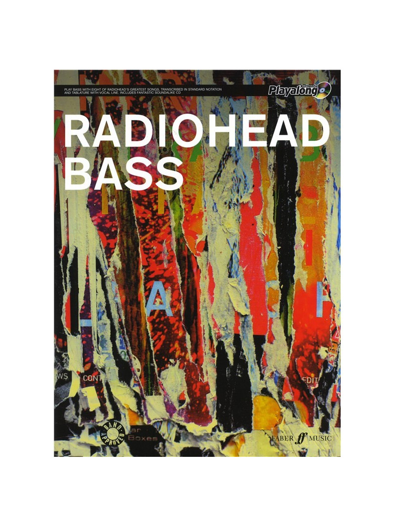 Radiohead: Authentic Playalong - Bass (book/CD)