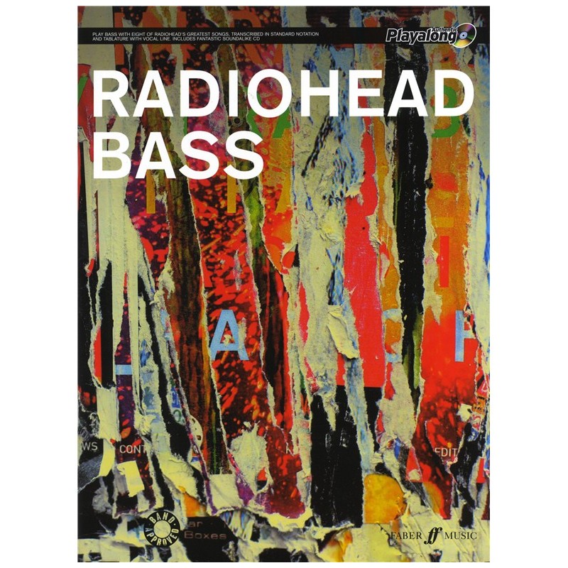 Radiohead: Authentic Playalong - Bass (book/CD)
