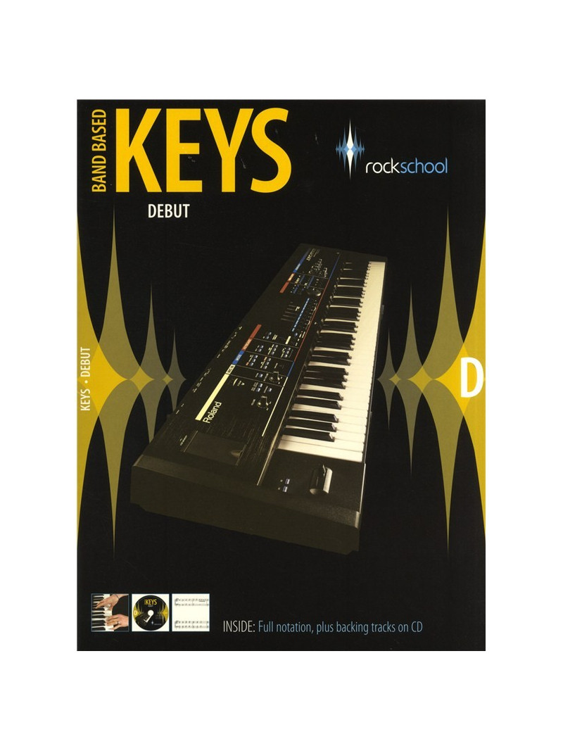 Rockschool: Band Based Keys - Debut (book/CD)