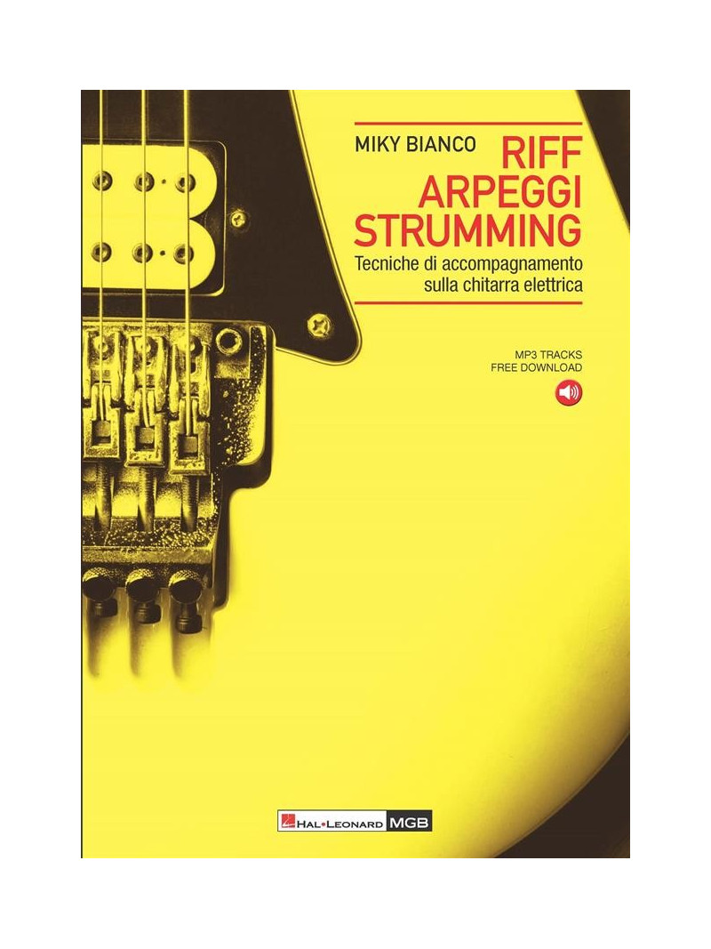 Riff arpeggi strumming per chitarra elettrica (Audio Online)