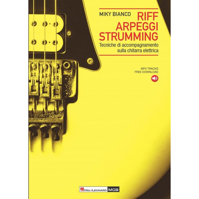 Riff arpeggi strumming per chitarra elettrica (Audio Online)