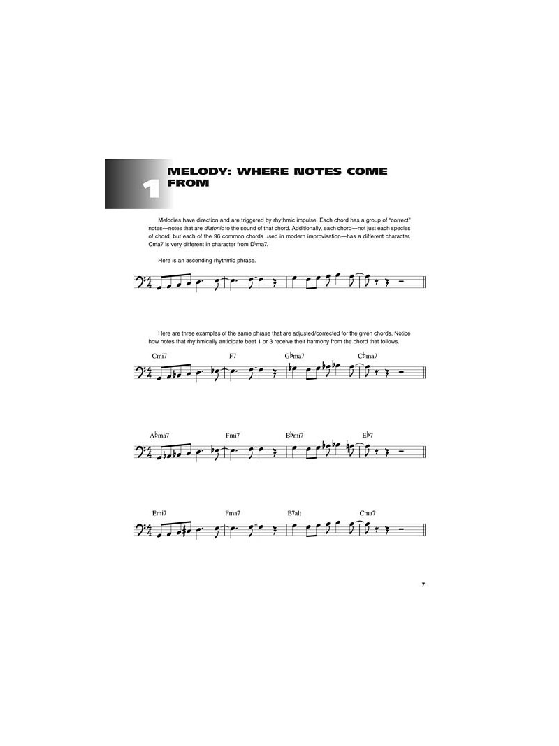 Jazz Bass Improvisation  (book/CD)