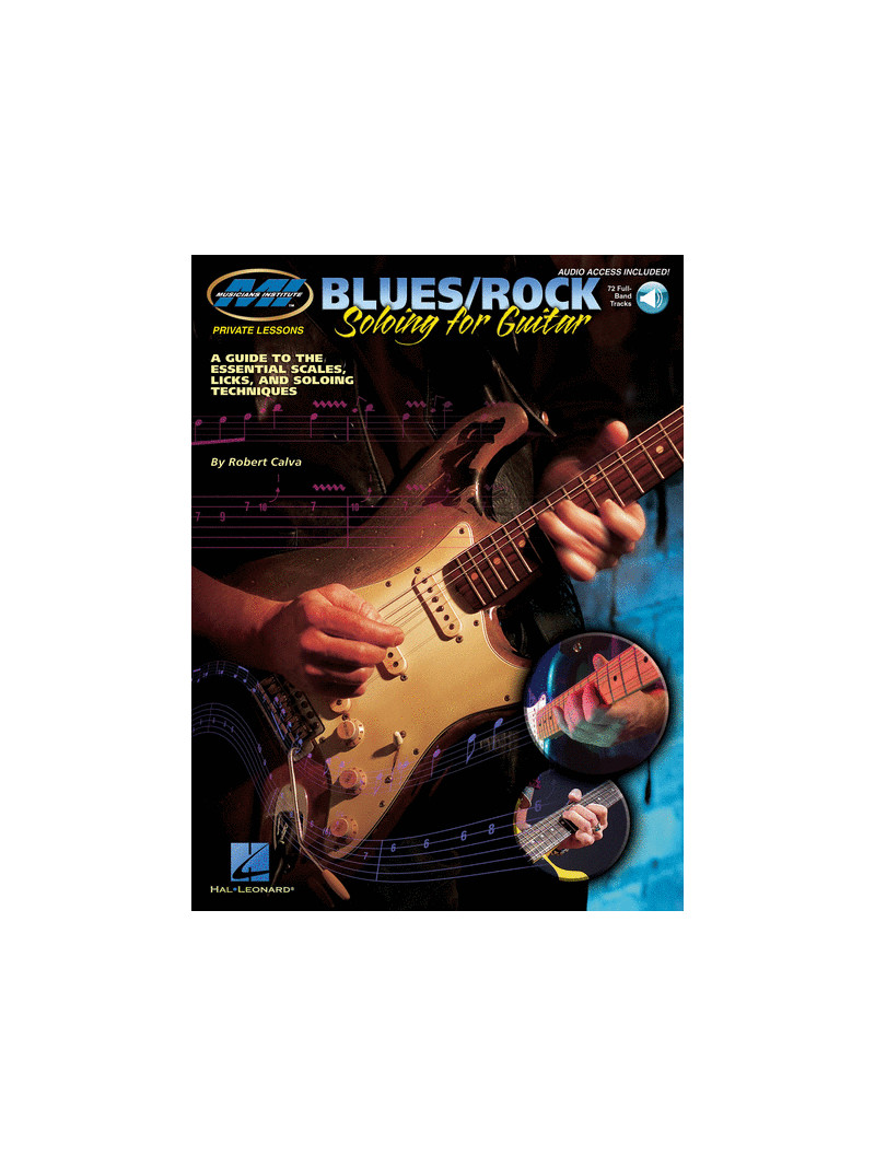 Blues/rock soloing for guitar (book & CD)