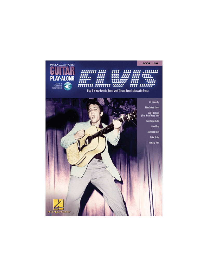Elvis: Guitar Play-along Volume 26 (book/CD)