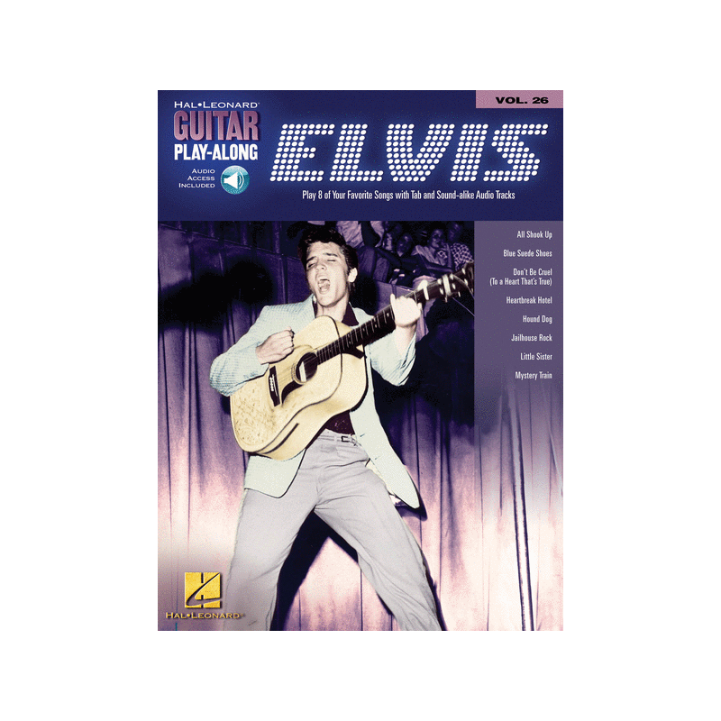 Elvis: Guitar Play-along Volume 26 (book/CD)