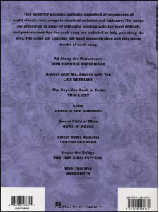 Graded Rock Guitar Songs (book/CD)